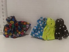 Doll Clothes Handmade to fit 4" Kelly  doll- Lot 0f 4--Dresses,-  K54