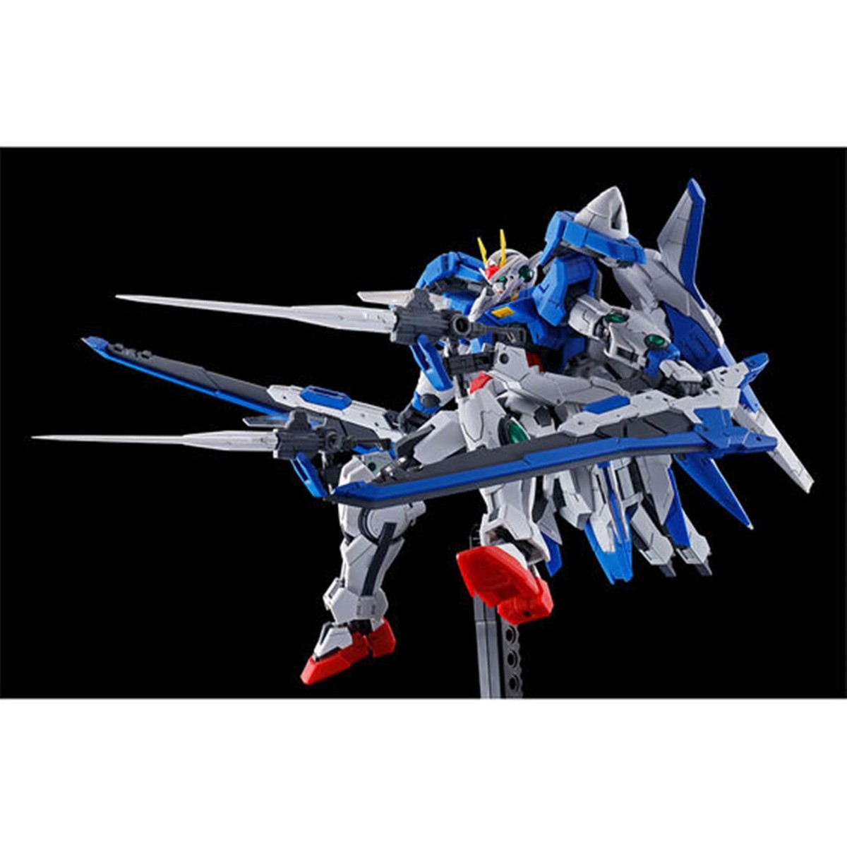 RG 1/144 GN-0000+GNR-010/XN GUNDAM OO XN RAISER Plastic Model Kit