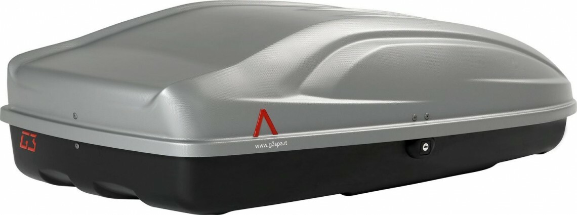 BOX AUTO G3 ABSOLUTE 400 GRIGIO BAULE PORTATUTTO PORTABAGAGLI PORTAPACCHI