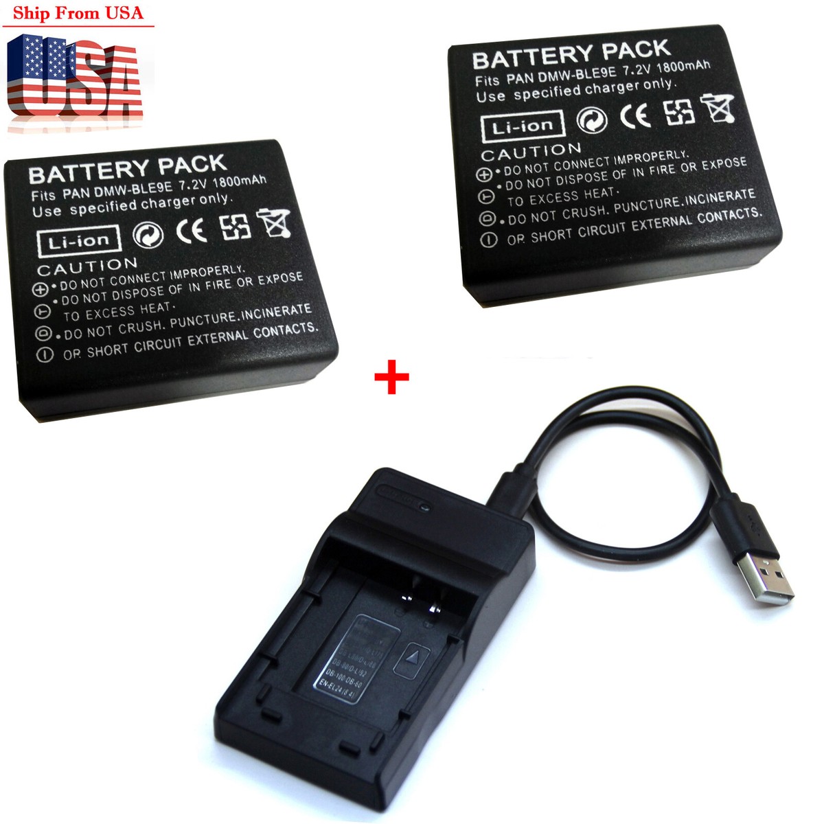 2 Batterie DMW-BLG10E Per Panasonic Lumix DC-GX9, LX100 – 1025mAh Con Garanzia - Foto 2