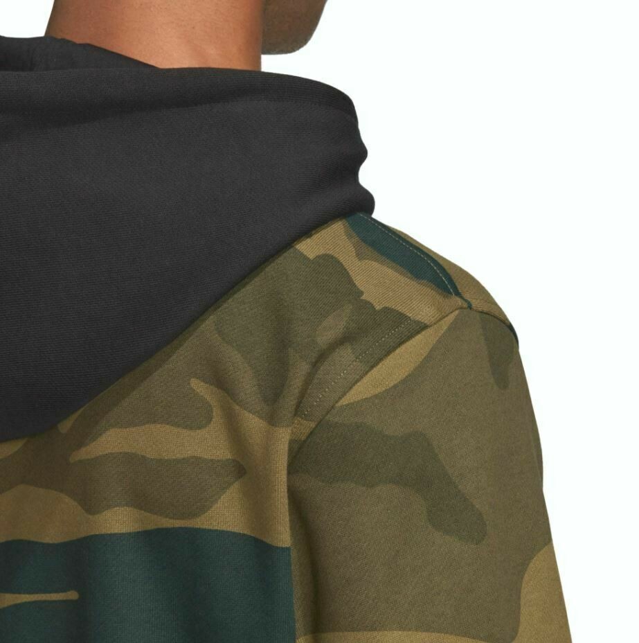 NEW MEN'S ADIDAS ORIGINALS CAMO TREFOIL PULLOVER HOODIE ~SIZE MEDIUM #FM3395  - Shopping.com