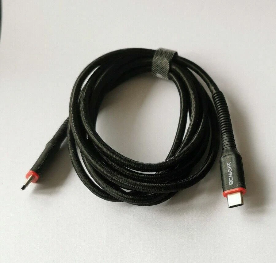 6ft nylon METAL Type C to Type C USB 3.1 Fast Charging Cable cord For pixel 2 XL - Image 3 of 3