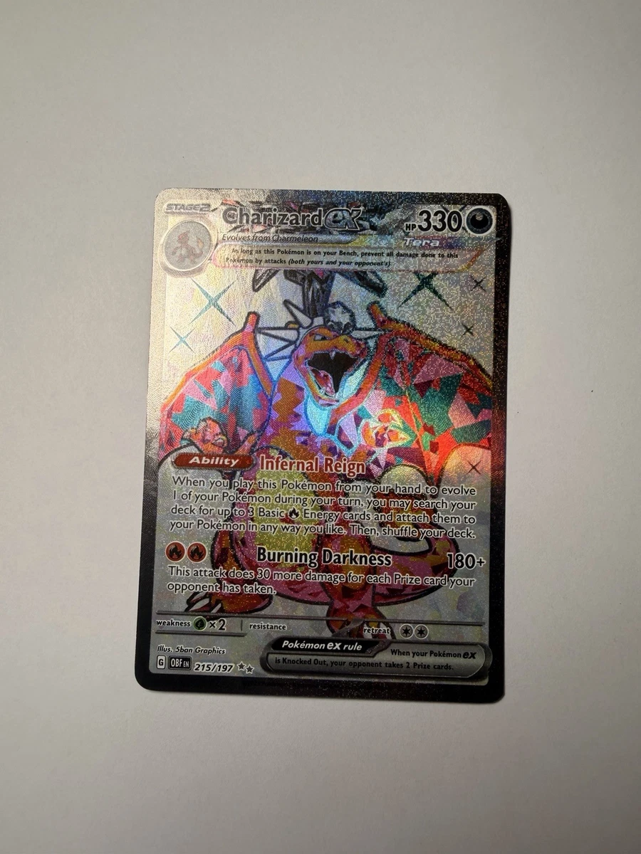 Charizard ex 215/197 SV03: Obsidian Flames for sale | eBay