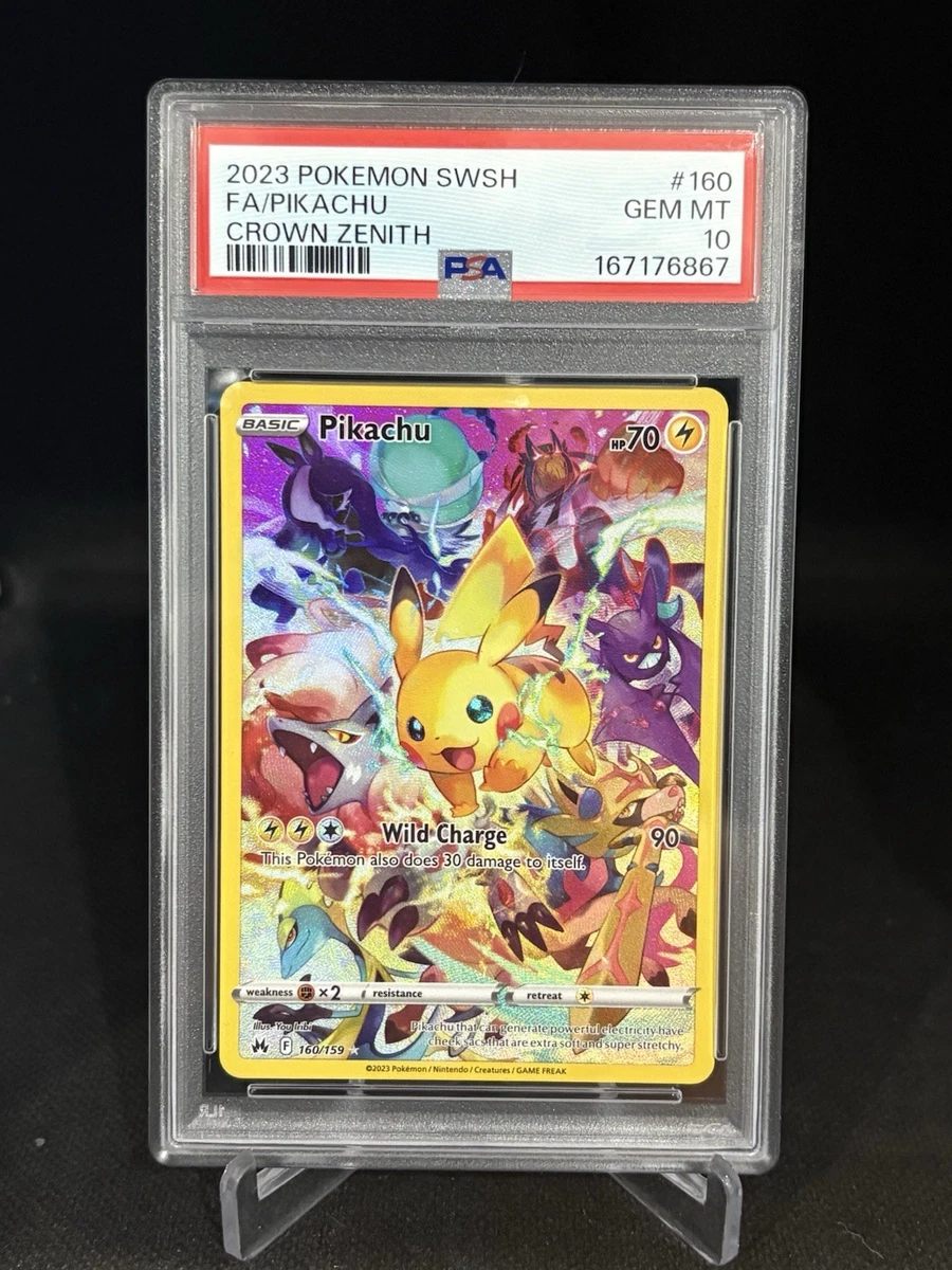 Pikachu 160/159 Crown Zenith for sale | eBay