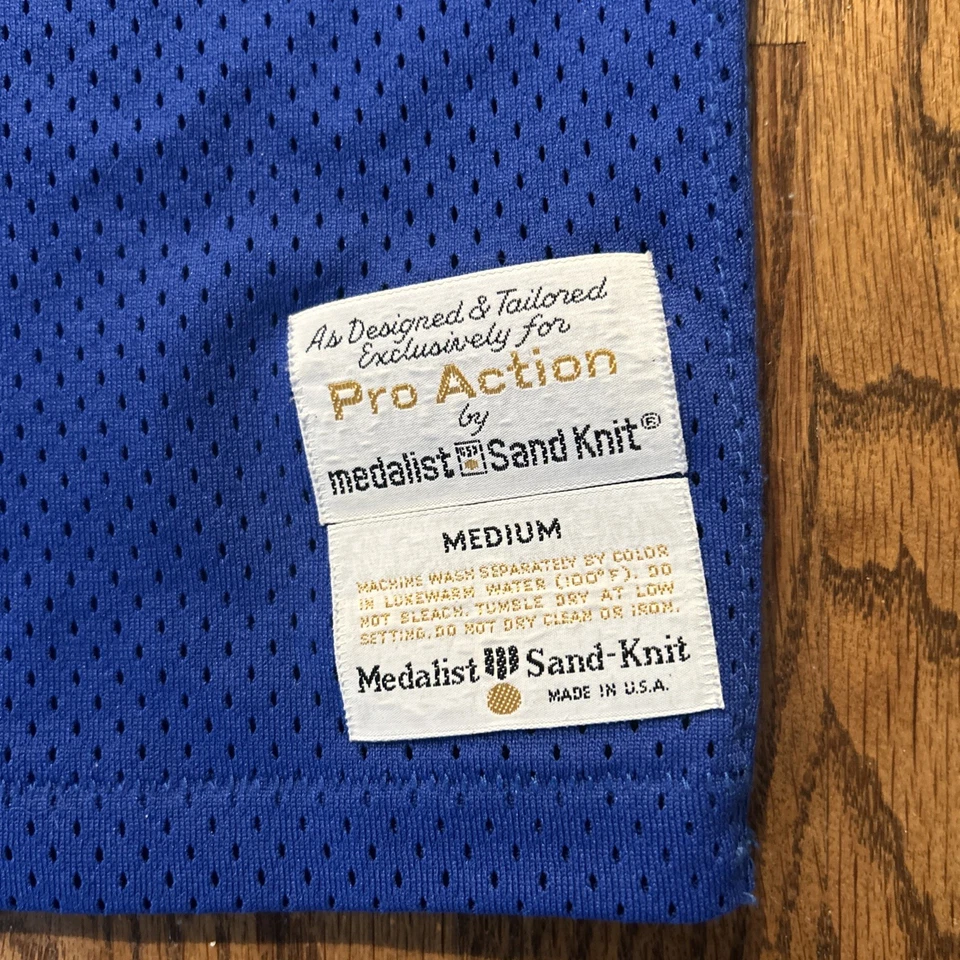 Camiseta vintage Seattle Seahawks 1976 M medalhista de ação profissional malha de areia Steve Largent - Imagem 2 de 4