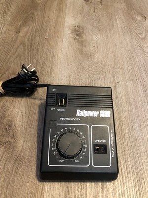 MRC Railpower 1300 DC Train Power Pack Transformer Tested Working