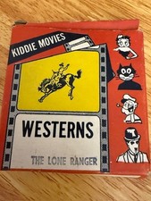 2-  8mm Films The Lone Ranger Kiddie Movie Cartoon Westerns Fighting Sheriff