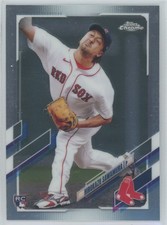 2021 Topps Chrome Update Hirokazu Sawamura RC Boston Red Sox #USC49