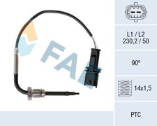 68037 FAE Sensor, Abgastemperatur nach Rußpartikelfilter für FIAT 55184538 Neu