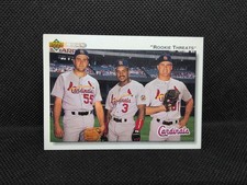 Rookie Threats 1992 Upper Deck #702 St. Louis Cardinals