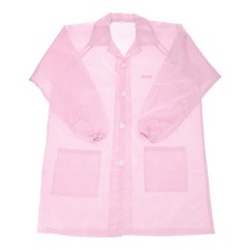 ESD Lab Coat Anti-static Clothing Smock Clothes Full Sleeve Pink 2XL
