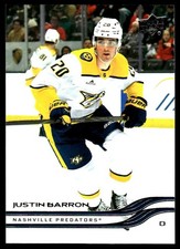 2025-26 Upper Deck #349 Justin Barron Nashville Predators Hockey Card