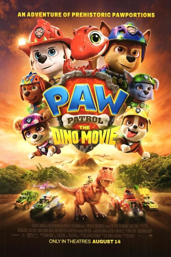 PAW PATROL THE DINO MOVIE - 11"x17" Original Promo Movie Poster 2026 MINT