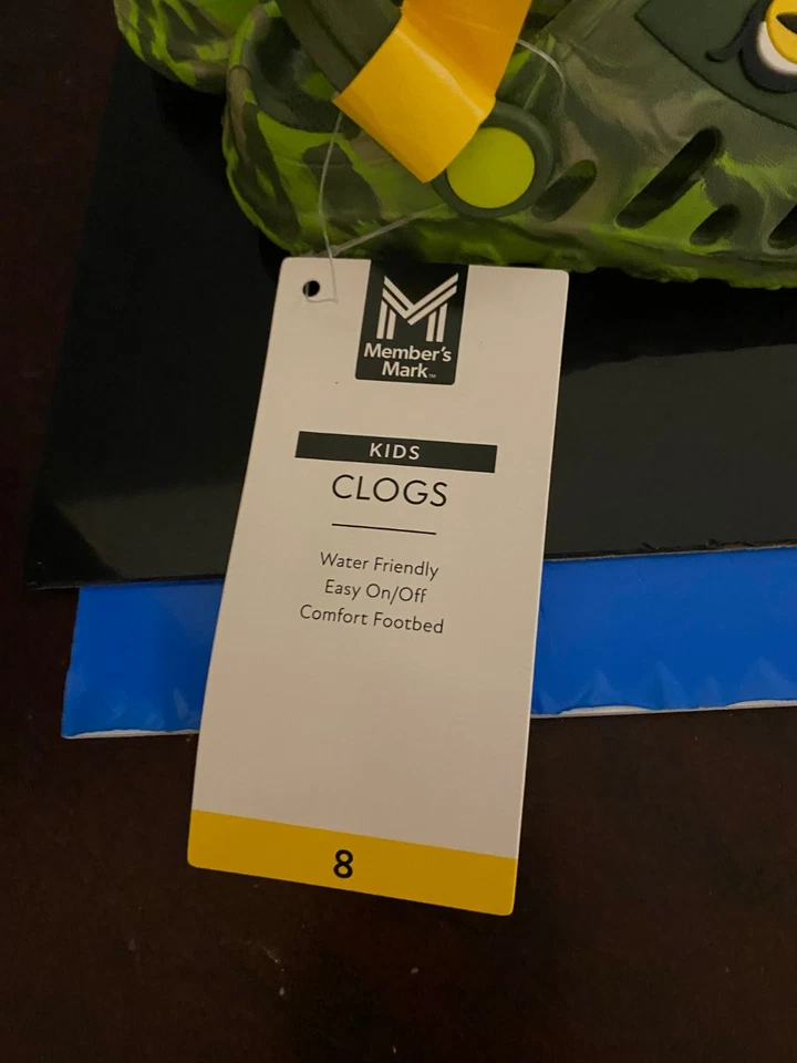 NUEVAS SANDALIAS ZUECO MARCA MIEMBRO NIÑOS PEQUEÑOS TALLA 8 Foto 2 de 4