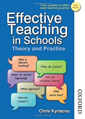 Effective Teaching in Schools Theory and Practice Third Edition,