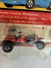 Hot Wheels Red Baron 1969 Redline HK Carded w/Button Original Blister Pack