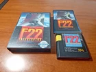 F22 Interceptor (Sega Genesis, 1991) CIB Complete *TESTED*