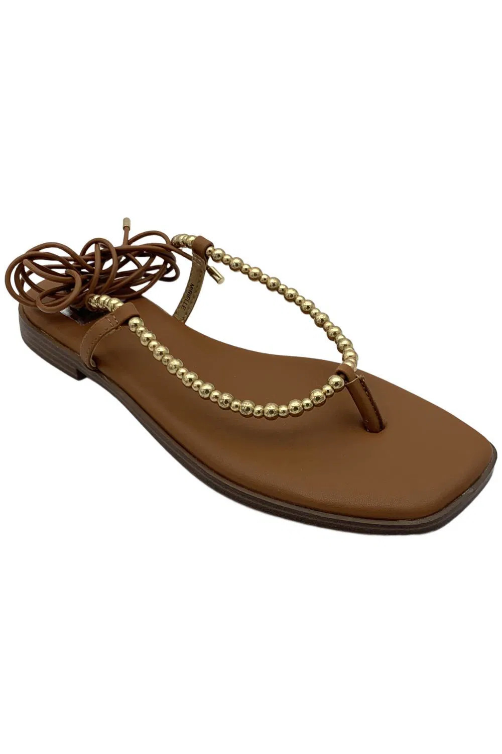 Dolce Vita Women's Mirielle Beaded Sandals Brown