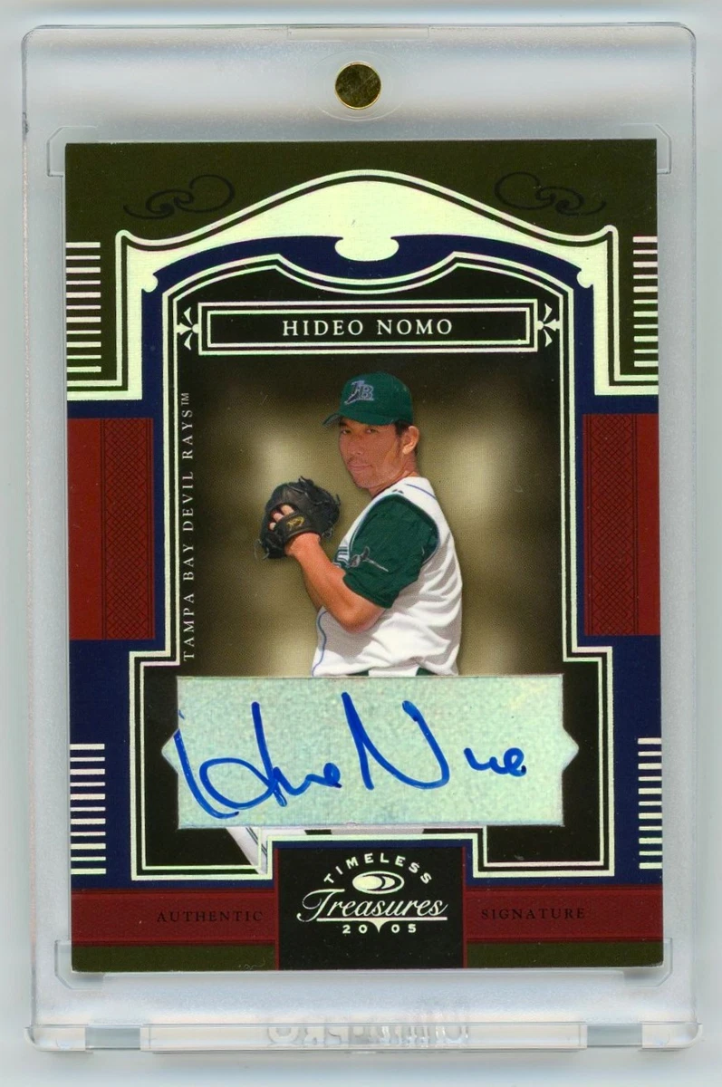 Hideo Nomo Tampa Bay Rays Baseball Sports Trading Cards