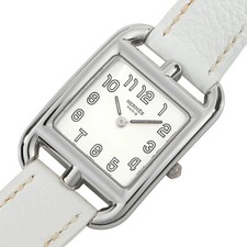 HERMES Cape Cod CC1.210 Used Wrist Watch Quartz Stainless Steel 2