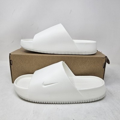 Nike Wmns Calm Slide 'Sail' / DX4816-100 / Women's Size 10