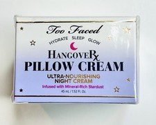 Too Faced, Moisturizer Hangover Pillow Cream, Night Cream 1.52oz/45ml SEALED NIB