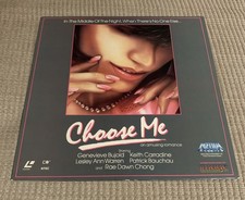Choose Me Laserdisc KEITH CARRADINE LESLEY ANN WARREN GREAT FILM VERY RARE 