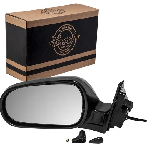 For 1990-1993 Accord Manual Mirror Sedan Left 76250SM4A02 HO1320106 Aftermarket