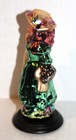 THOMAS PACCOMNI Classics BLOWN GLASS Victorian IRISH Girl 6" FIGURINE Wood Base — photo 5