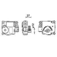 Mahle AA 59 000P Stellelement, Mischklappe