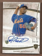 2014 Topps Supreme Autographs #SARM Rafael Montero /50 Auto BB