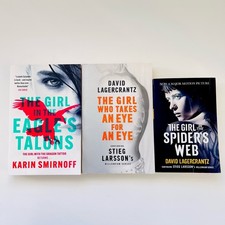 Stieg Larsson The Girl In The Spider's Web Eye For An Eye Eagle's Talons Bundle