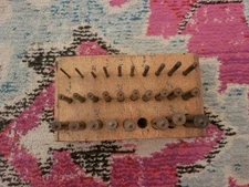 Vintage lot of clock  watchmakers tools machinist punches clockmakers machinist