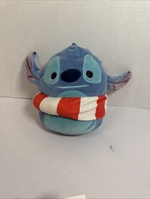 Squishmallow Kellytoy Plush Disney Lilo Stitch Lifesaver Ring Stitch 8"