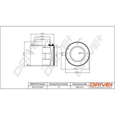 ORIGINAL® Dr!ve+ Luftfilter für Audi A4 B8 Avant A4 B8 Q5 A5 Sportback A5 A5