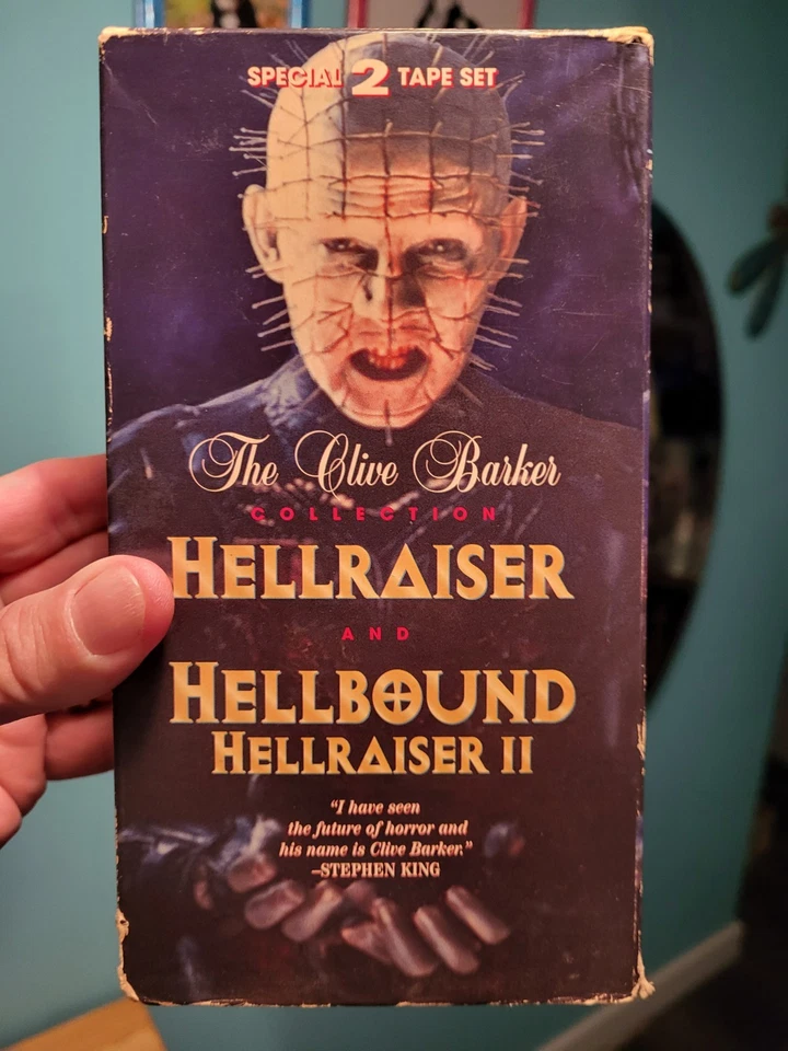 Horror VHS Lot Hellraiser 1 &2 Arachnophobia The Serpent And The Rainbow, etc - Image 3 of 4