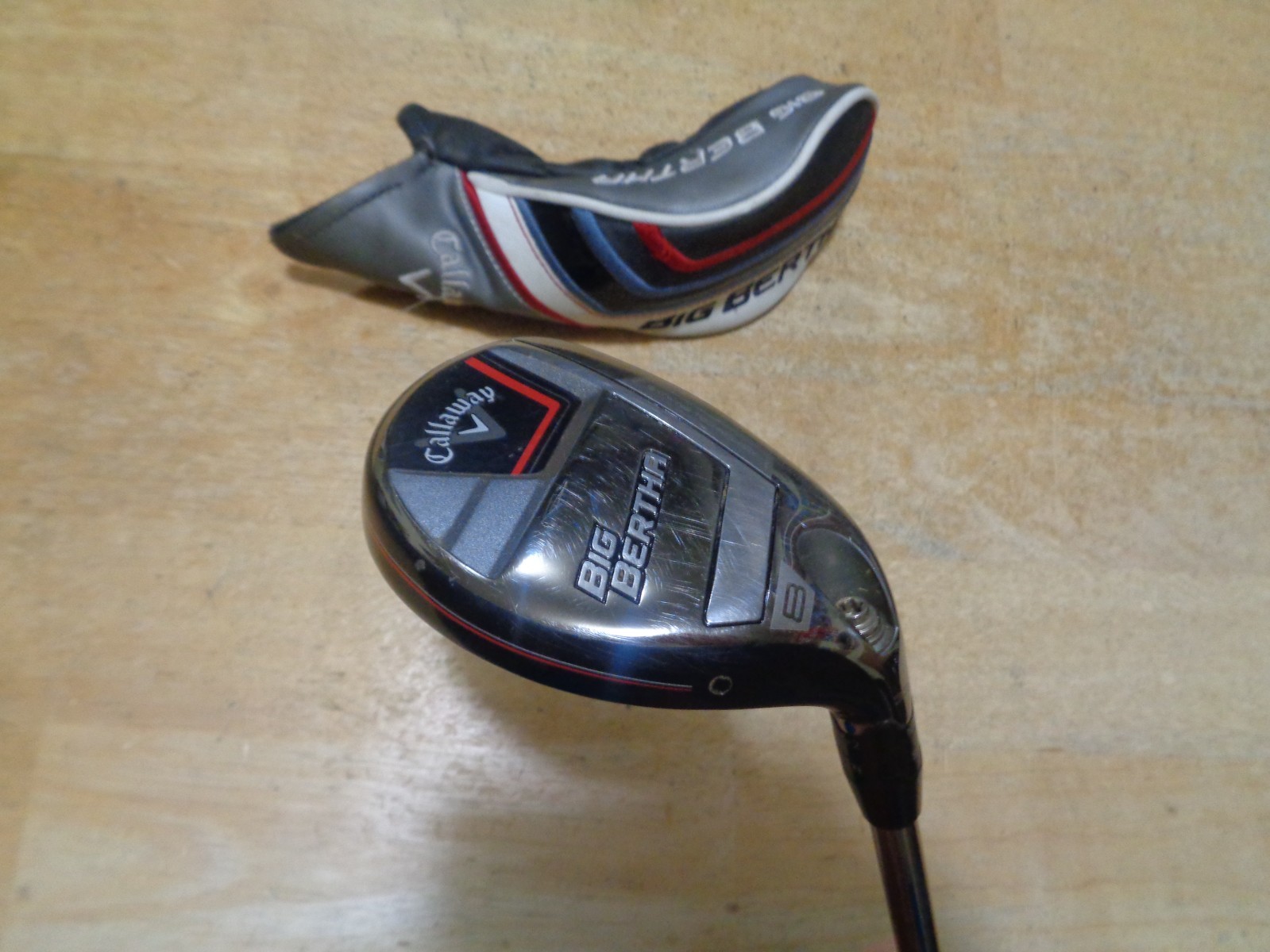 CALLAWAY 2023 Big Bertha 8 HYBRID WOOD 33* Hybrid Utility Graphite RCH 65 Stiff