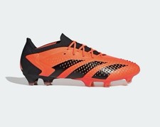 Adidas Predator Accuracy.1 Low FG Soccer Cleats Orange Black GW4574 Multi Size