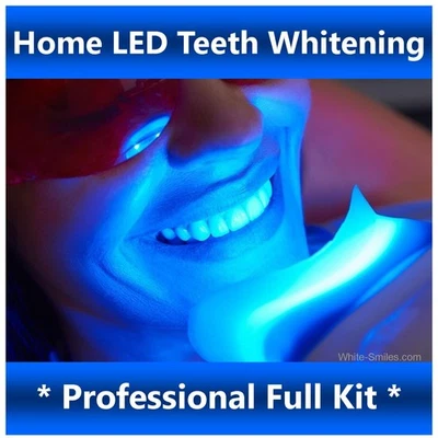 WHITESMILES TEETH WHITENING KIT LED TOOTH WHITENER STRONG DENTAL KIT. OVER 100,000 SOLD