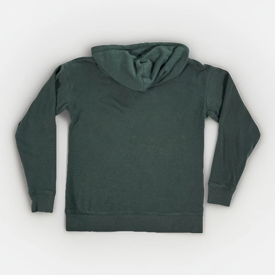 American Eagle Outfitters Jegging Fit Hoodie Womens XS Green Fleece Lined Cotton - Image 2 of 4