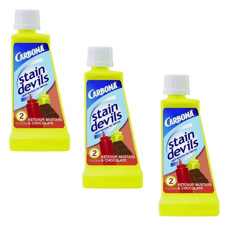 Carbona Stain Devils 2 Laundry Stain Remover Pack of 3 1.7 Fl Oz Each