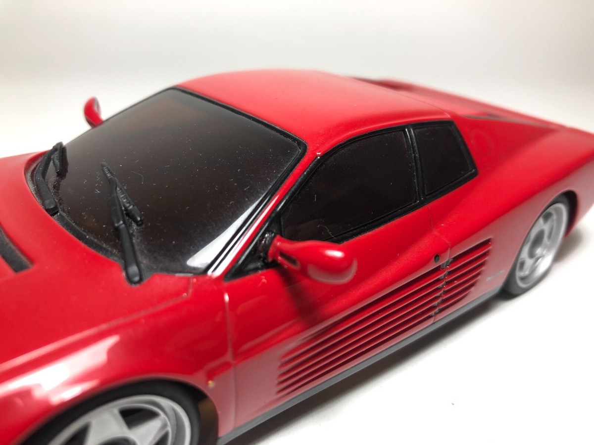Ferrari Testarossa ミニカー 赤 1/72 Dydo Hot Wheels FERRARI TESTAROSSA RED diecast car