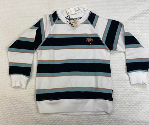 Feather 4 Arrow Coast To Coast Pullover Shirt Boys Size 4T Stillwater Stripe - Picture 4 of 7