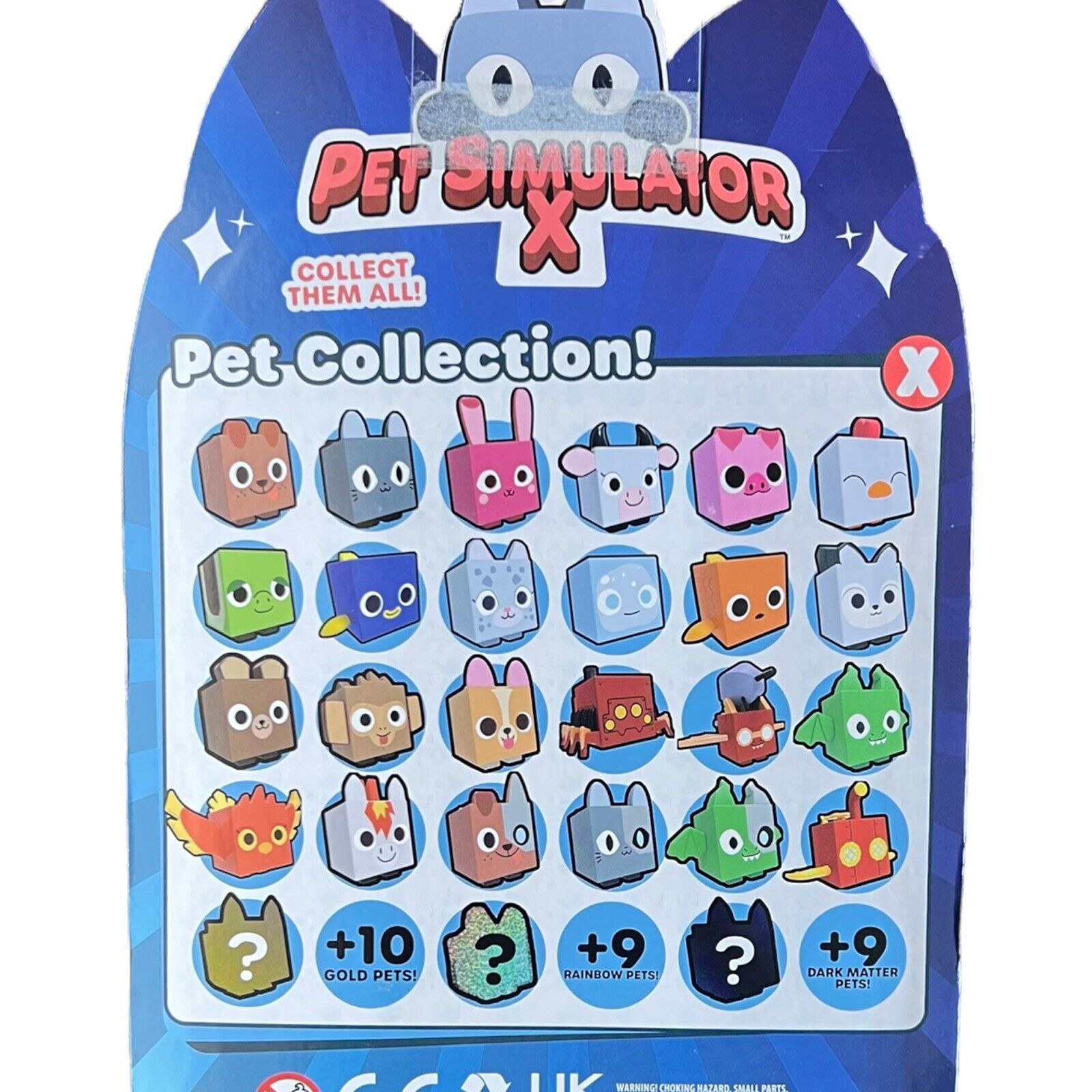 PET SIMULATOR X - Mystery Pet Minifigures 4-Pack 