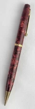 VINTAGE RARE WAHL-EVERSHARP PENCIL RED FAUX MARBLE