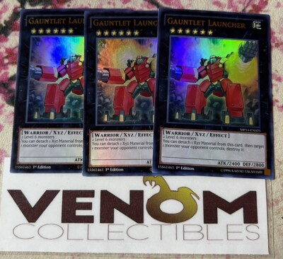 3x (M/NM) - Gauntlet Launcher - MP14-EN025 - Ultra Rare - 1st Edition YuGiOh | eBay 3x (M/NM) - Gauntlet Launcher - MP14-EN025 - Ultra Rare - 1st Edition YuGiOh | eBay