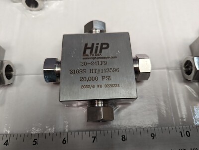 Valvola A Spillo SSP In Acciaio Inox 1/4" Tube OD, 2000 Psi, Connessioni A Compressione - Foto 6