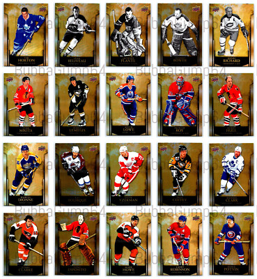 2023 UD TIM HORTONS LEGENDS BASE HOCKEY CARDS - U PICK - Finish Your Set  