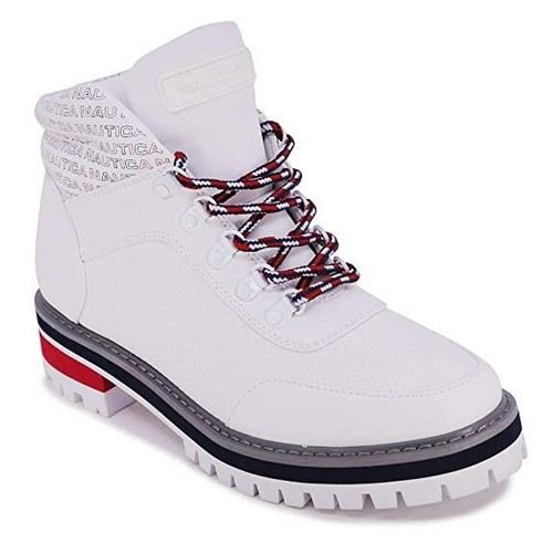 Nautica Womens Lace Up Hiking Work 