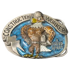 1988 Construction Worker A Breed Apart BELT BUCKLE